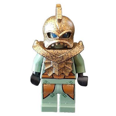 Minifigure Atlantis Portal Emperor del set 8078