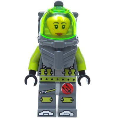 Minifigure Samantha Rhodes del set 8078