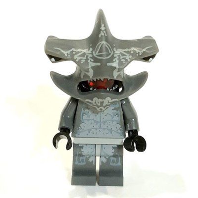 Minifigure Atlantis Hammerhead Warrior del set 7977
