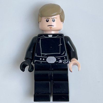Figurine Luke Skywalker, Final Duel Outfit, Short Dark Tan Hair du set 75159