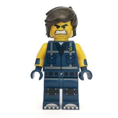 Minifigura Rex Dangervest (Dual Sided Head with Clenched Teeth) del set 70835