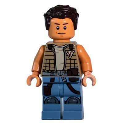 Figurine Zander, Dark Tan Jacket du set 75186