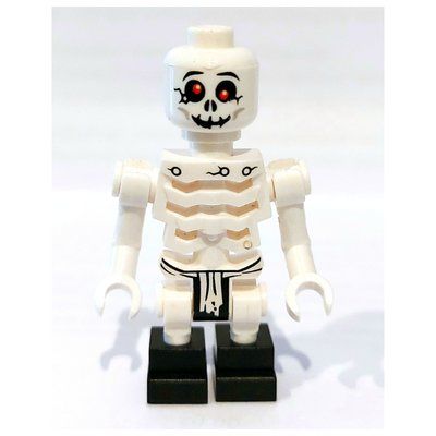 Minifigur Bonezai - 3626b Head aus Set 2505