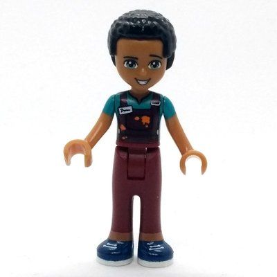 Minifigura Dean - Dark Red Overall del set 41351