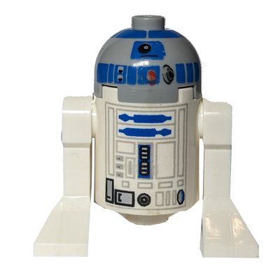 Figurine Astromech Droid, R2-D2, Light Bluish Gray Dome du set 7877