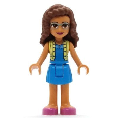 Figurine Olivia - Bright Light Yellow Jacket, Dark Azure Skirt du set 41395