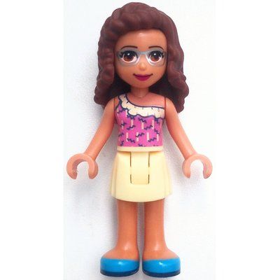 Figurine Olivia - Dark Pink Top, Bright Light Yellow Skirt du set 41431