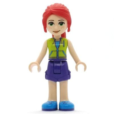 Minifigura Mia - Lime Top, Dark Purple Skirt del set 41392