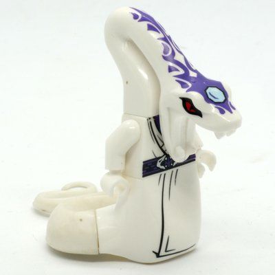 Minifigure Pythor P. Chumsworth, White (Day of the Departed) del set 70596