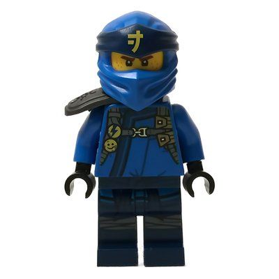 Minifigura Jay (Secrets of the Forbidden Spinjitzu) del set 70677