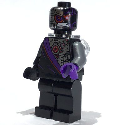 Minifigure Nindroid with Neck Bracket (Legacy) from set 40374