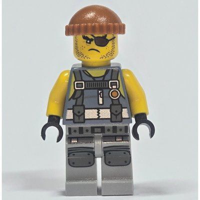 Figurine Shark Army Thug with Yellow Arms du set 70629