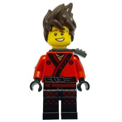 Figurine Kai with Hair and Shoulder Armor (LEGO Ninjago Movie) du set 70608