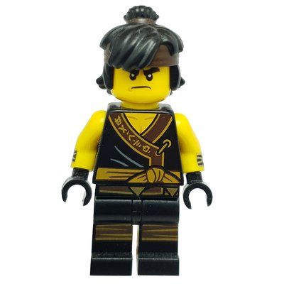 Minifigur Cole with Hair in Bun (LEGO Ninjago Movie) aus Set 70617