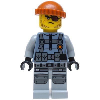 Minifigur Shark Army Thug aus Set 70607