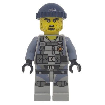 Figurine Shark Army Gunner / Charlie du set 70609