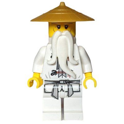 Figurine Master Wu with Pearl Gold Hat du set 70505