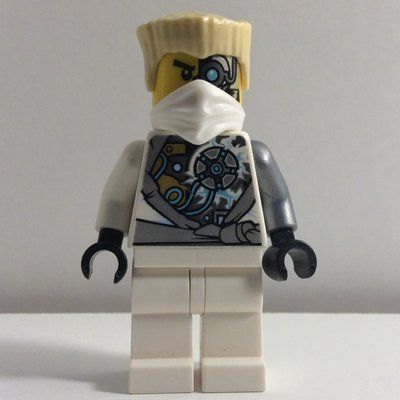 Figurine Zane in Damaged Techno Robes (Rebooted) du set 70724
