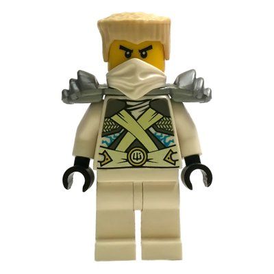 Minifigure Zane in Stone Warrior Armor Outfit (Rebooted) from set 70728