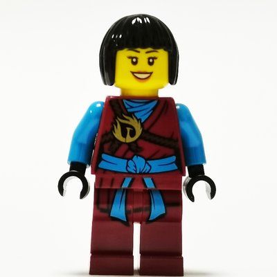 Minifigure Nya with Hair (Day of the Departed) from set 30425