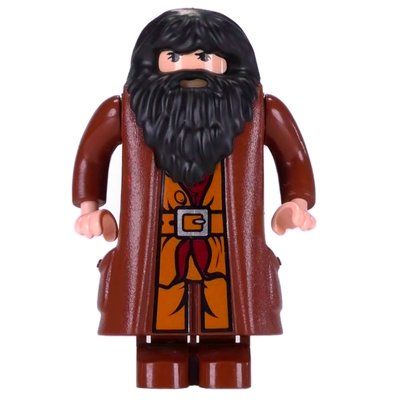 Minifigur Rubeus Hagrid, Reddish Brown Overcoat aus Set 5378