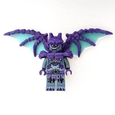 Figurine Gargoyle with Dark Purple and Trans-Blue Wings du set 70352