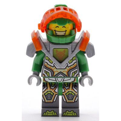 Figurine Aaron Fox with Trans-Neon Orange Visor and Silver Armor du set 70357