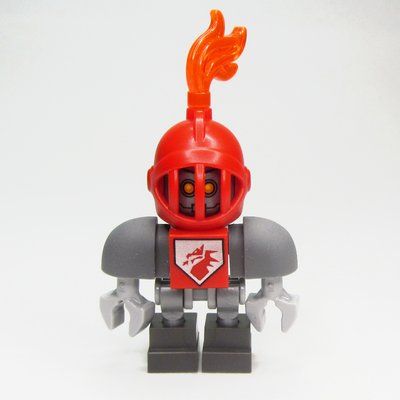 Minifigure Macy Bot with Red Helmet from set 70361