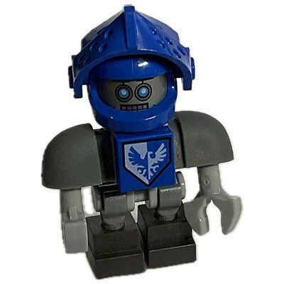 Minifigurka Clay Bot with Blue Helmet and Visor z zestawu 70351