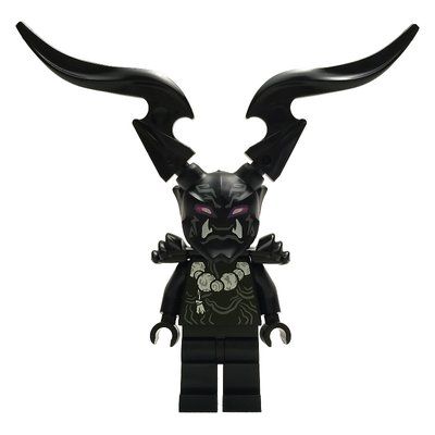 Minifigure Oni Villain with Large Horns (Omega) from set 853866