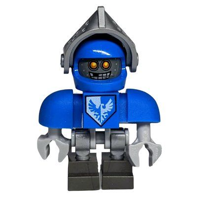 Minifigurka Clay Bot with Blue Helmet with Silver Visor z zestawu 70315