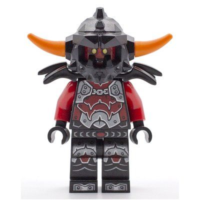 Figurine Ash Attacker with Orange Horns du set 70317
