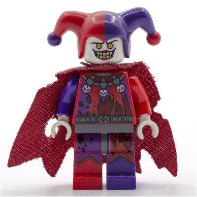 Minifigure Jestro with Red and Dark Purple Outfit del set 70316