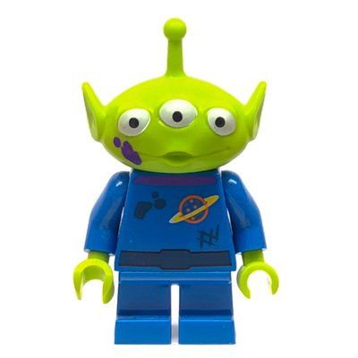 Figurine Alien with Purple Stain on Face du set 7596