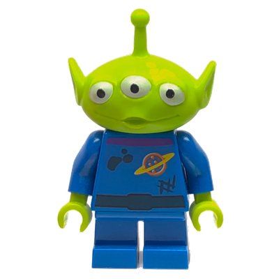 Figurine Alien with Yellow Stain on Face du set 7596
