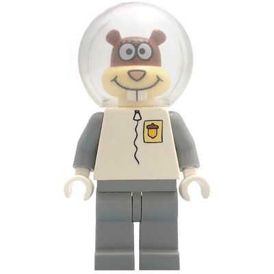 Figurine Sandy Cheeks in Astronaut Suit du set 3831