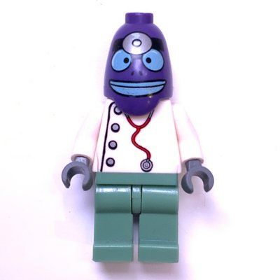 Minifiguur Bikini Bottom Doctor uit set 3832