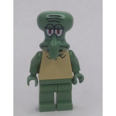 Figurine Squidward Tentacles with Molded Head du set 3834