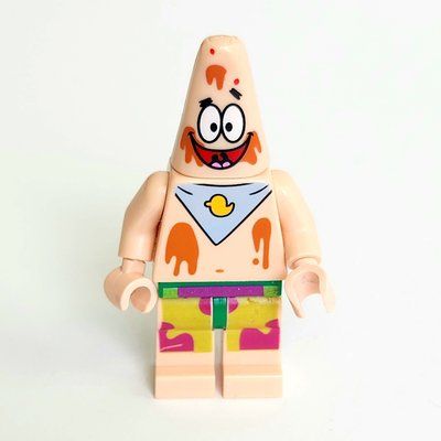 Minifigur Patrick Star with Bib and Ice Cream Stains aus Set 3816