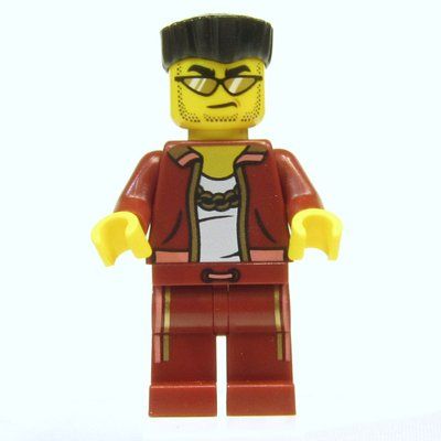 Figurine Crook, Dark Red Tracksuit du set 60417