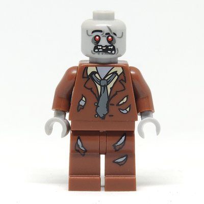Figurine Zombie in Reddish Brown Suit du set 850487