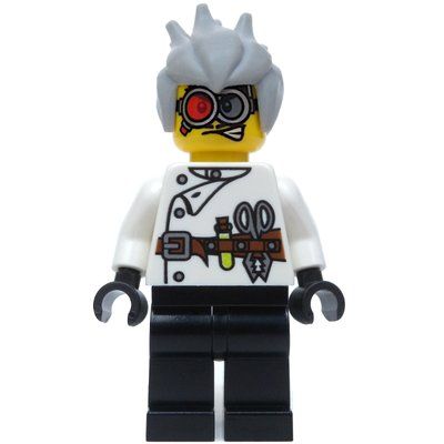 Minifigure Crazy Scientist del set 9466