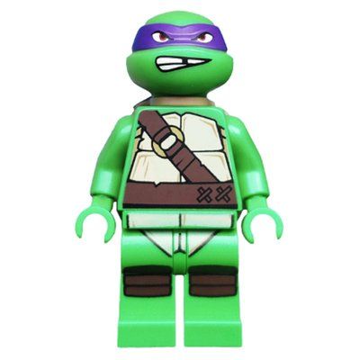 Minifigure Donatello with Clenched Teeth from set 79105