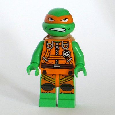 Figurine Michelangelo in Orange Outfit du set 79120