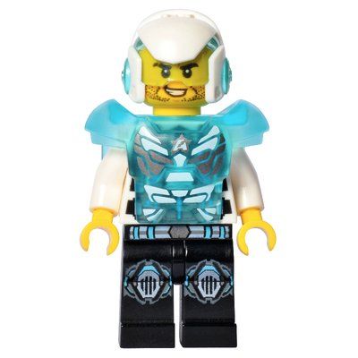 Minifigure Agent Jack Fury with Helmet and Shoulder Armor del set 70169