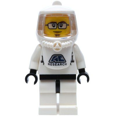 Minifiguur Astor City Scientist uit set 70163
