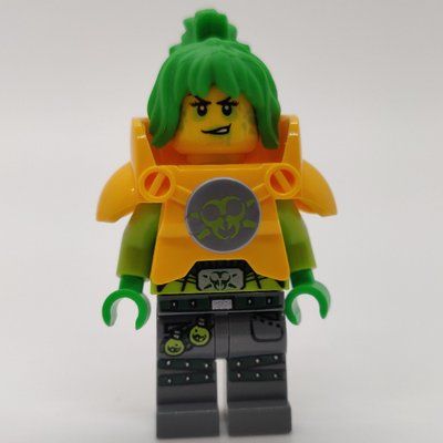 Minifigure Toxikita with Armor del set 70169