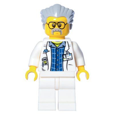 Minifigure Professor Brainstein del set 70169