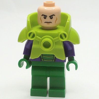 Minifigur Lex Luthor with Green Legs and Shoulder Armor aus Set 10724