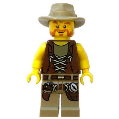 Minifiguur Hero with Fedora uit set 5884